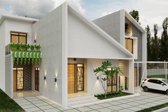 facade rumah modern minimalis