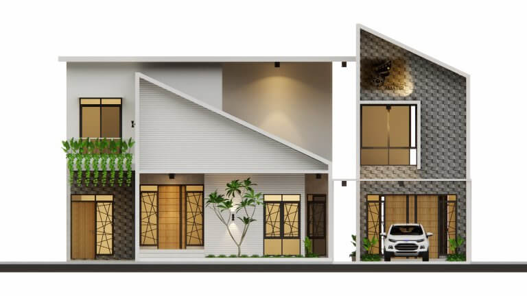 facade rumah modern minimalis