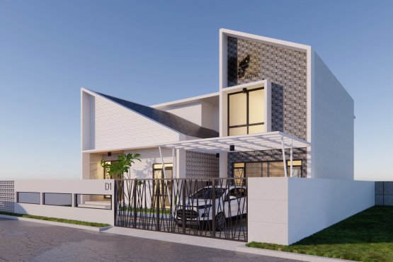 facade rumah modern minimalis