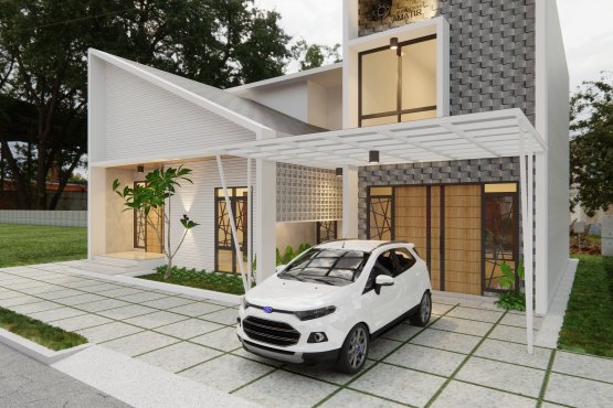 facade rumah modern minimalis